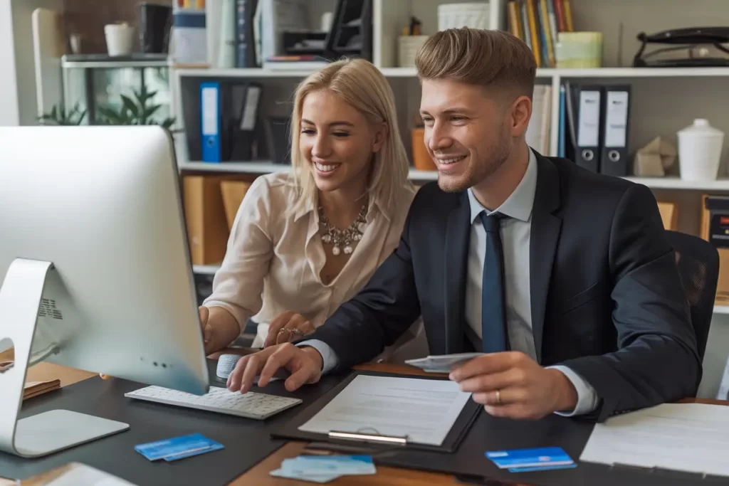 Mažos sumos kredito iliustracija