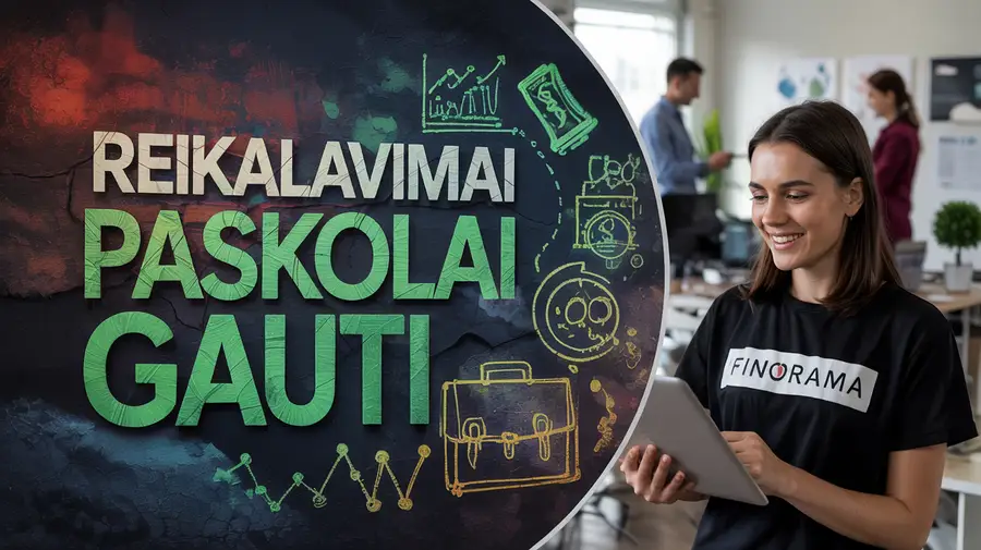 Pateikiami reikalavimai paskolai gauti