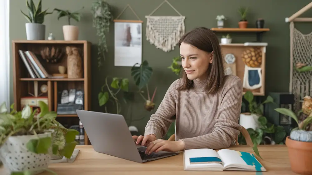 Individas ieško patogaus būdo gauti kreditą internetu neišeinant iš namų.